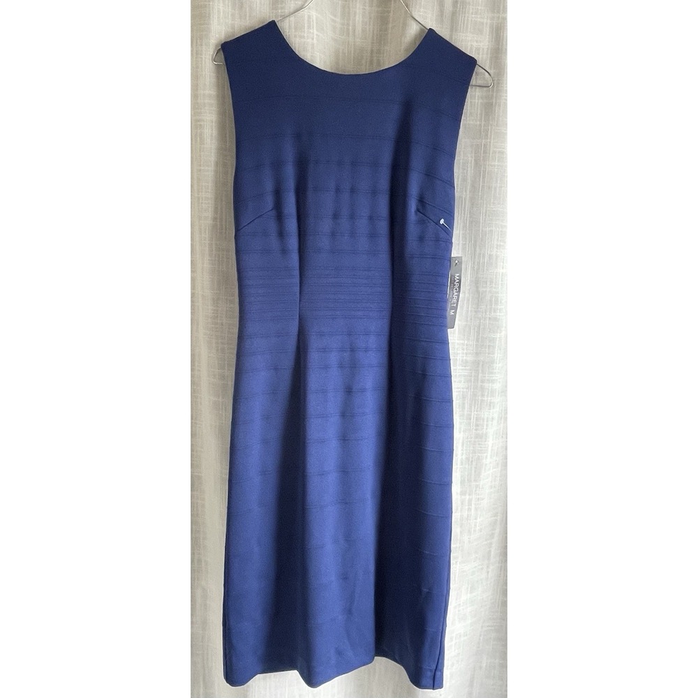 Margaret M Dress Size Blue Size Medium New With Tag